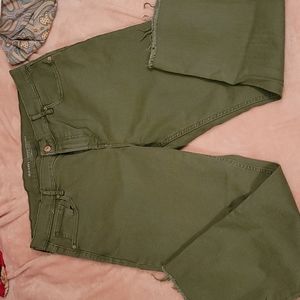Olive green Old Navy jeans